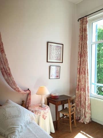 Romantique Chambre Hibiscus Rouge